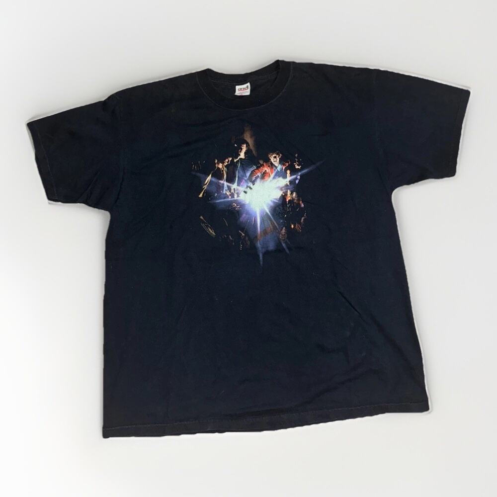 Vintage Rolling Stones A Bigger Bang Tour T-Shirt XL Black 23x28 Band Tee